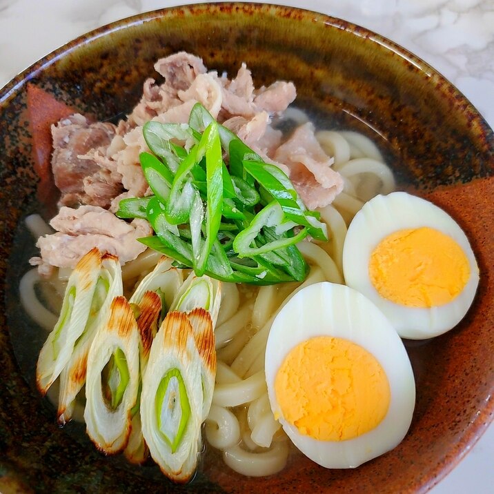 豚ネギ塩うどん